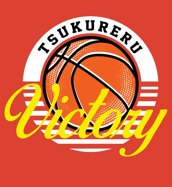 【TD：0012】バスケットボールチーム向け　ボールロゴデザイン