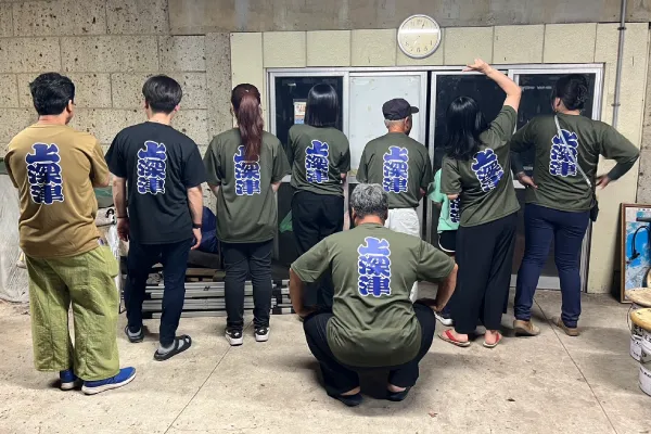 栃木県上深津囃子保存会様オリジナルTシャツ