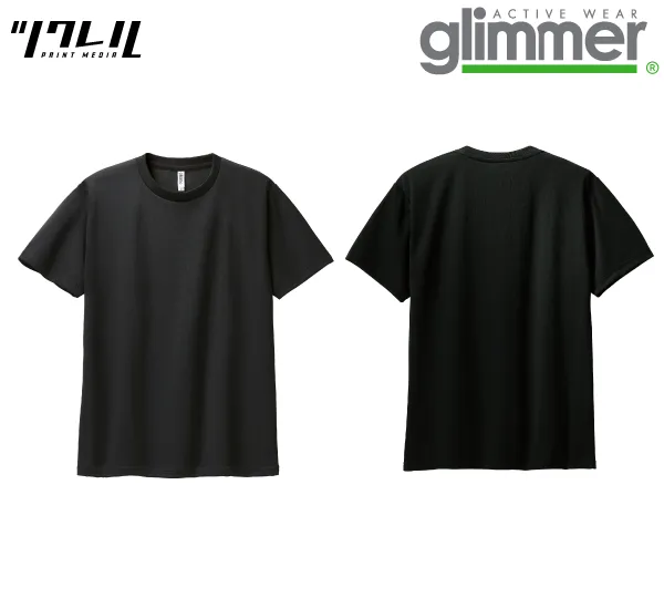 使用アイテム glimmer スーパードライTシャツ 300ACT（ブラック）