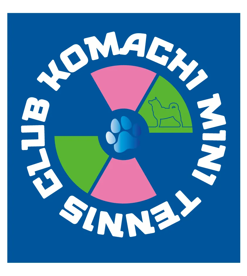 こまちミニテニスクラブの左胸フルカラーロゴ