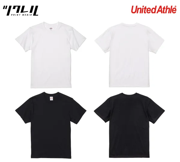 使用アイテム United Athle ハイクオリティTシャツ 5001（ホワイト・ブラック）