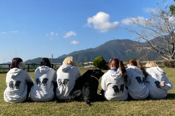 埼玉県Y様愛犬写真プリントパーカー作成