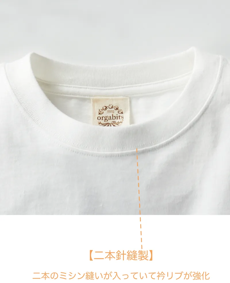 TRUSS長袖オーガニックコットンロンT