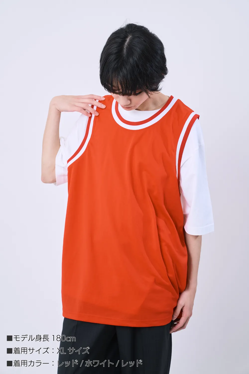 バスケシャツ