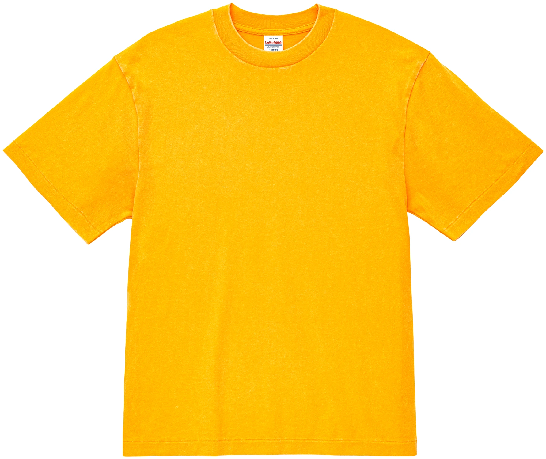 古着風フェードTシャツ　6.2オンス