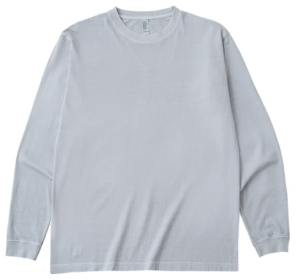ヴィンテージカラー長袖Tシャツリブ付き（6.6オンス ）