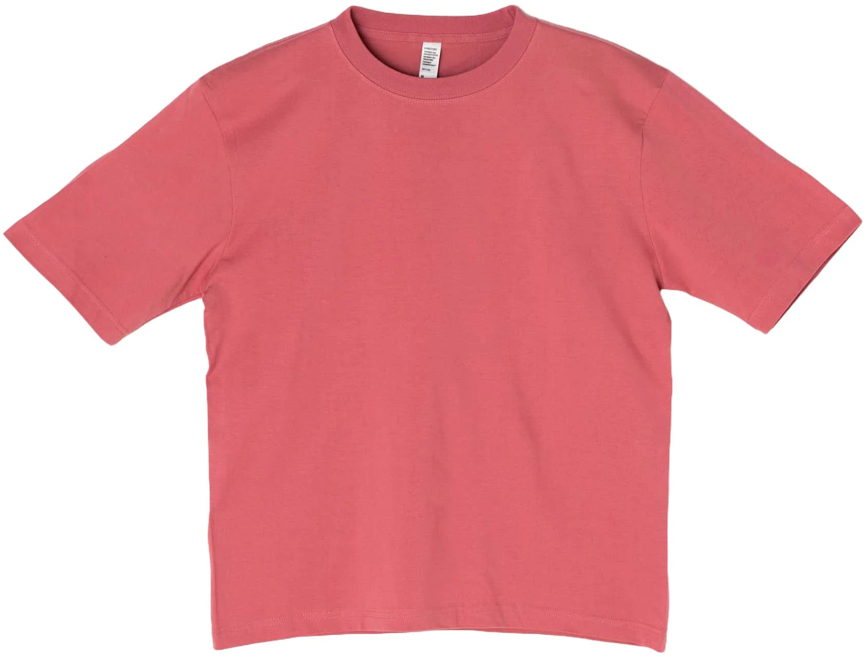 プレミアム厚手オーバーサイズ5分袖Tシャツ