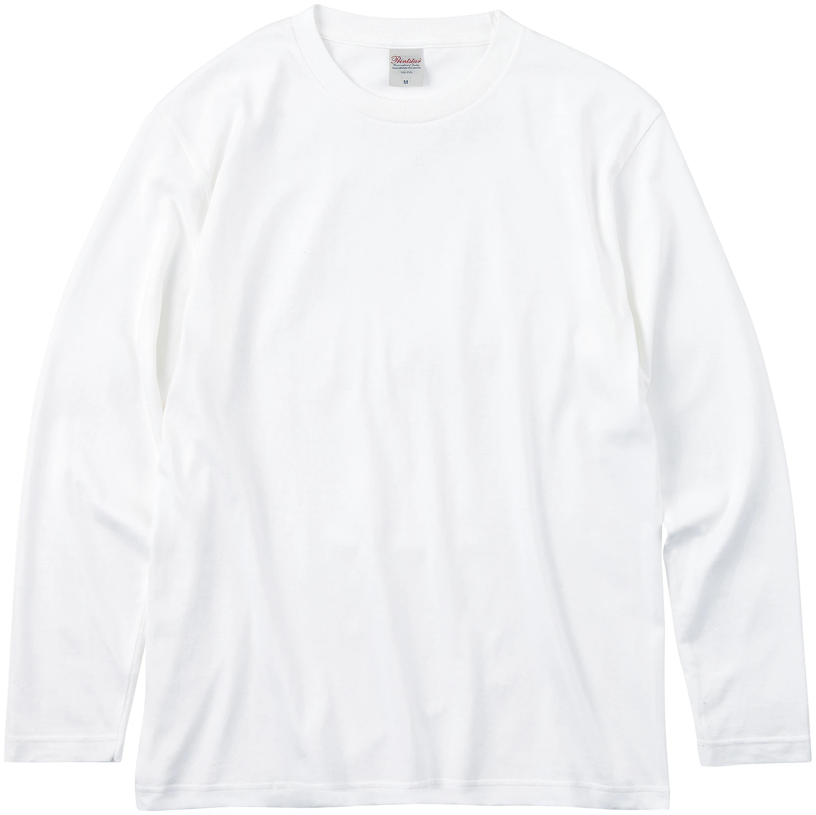 ベーシック長袖Tシャツ（リブ無し）