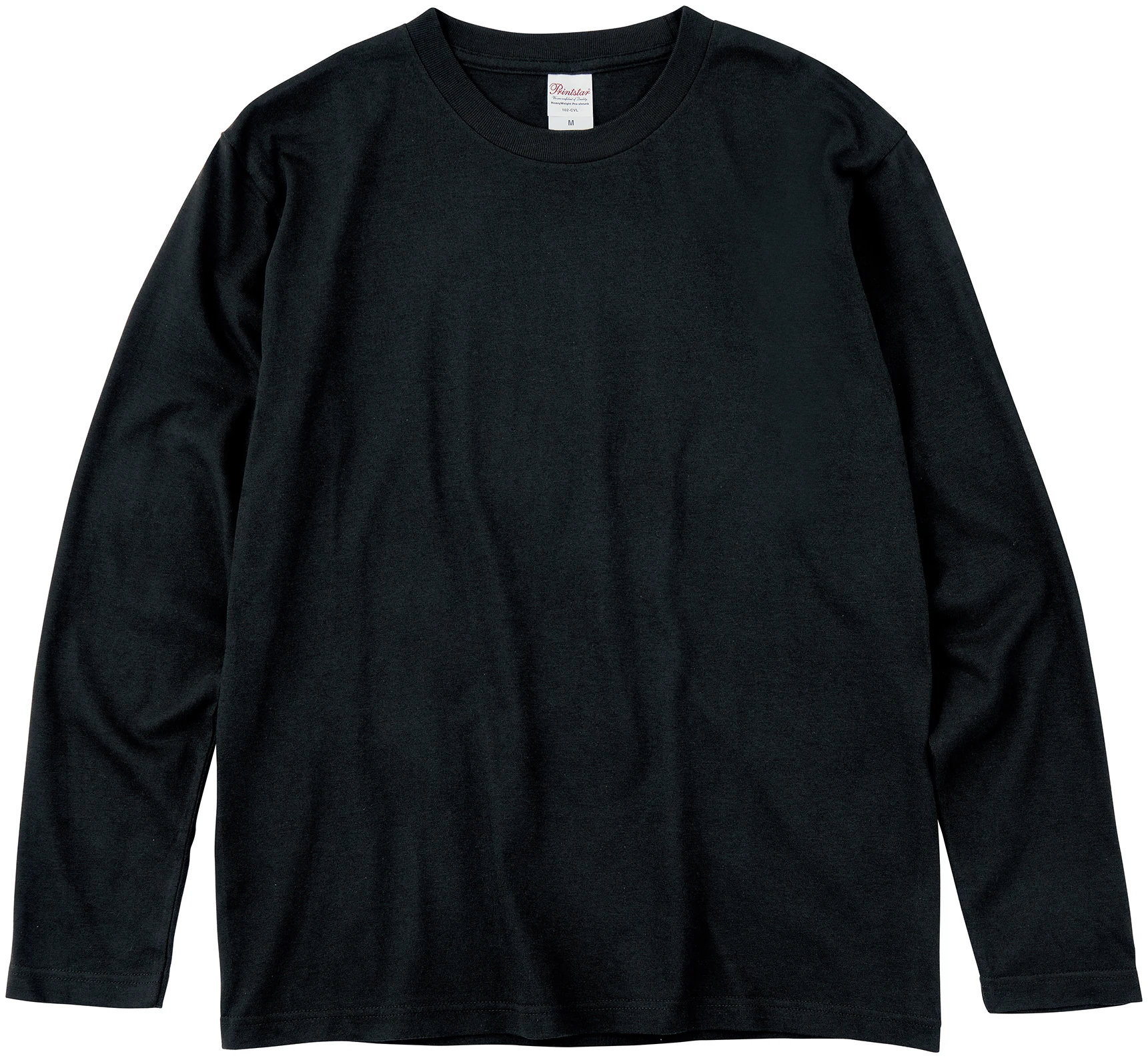 ベーシック長袖Tシャツ（リブ無し）