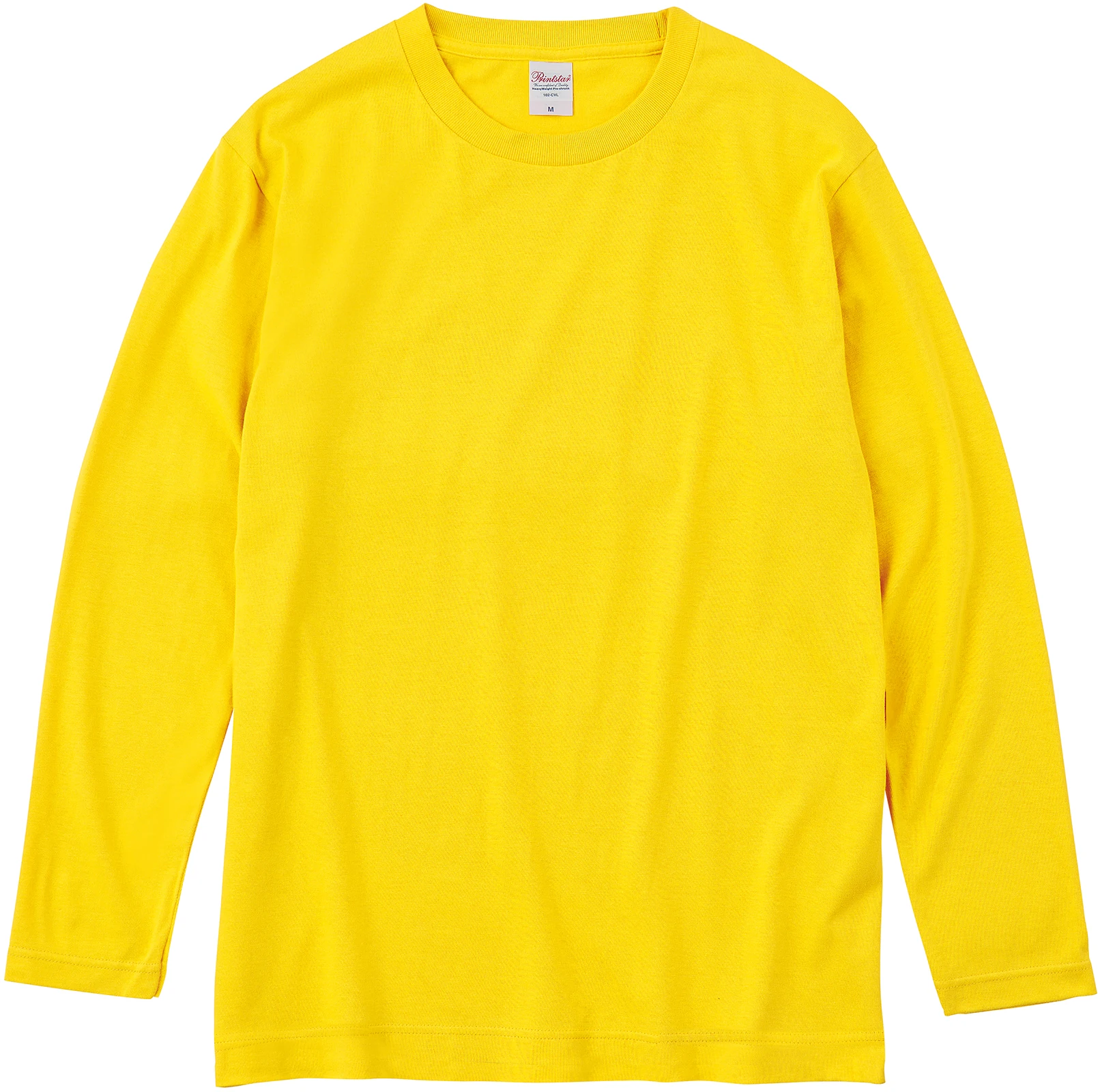 ベーシック長袖Tシャツ（リブ無し）