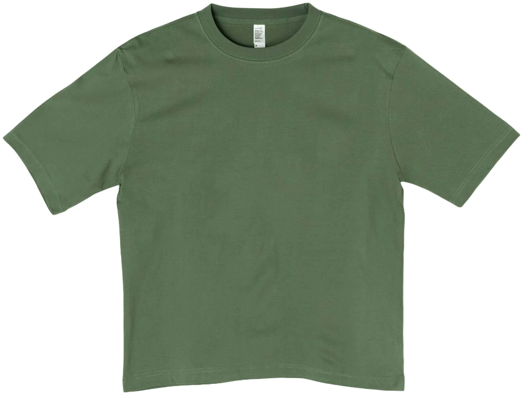 プレミアム厚手オーバーサイズ5分袖Tシャツ